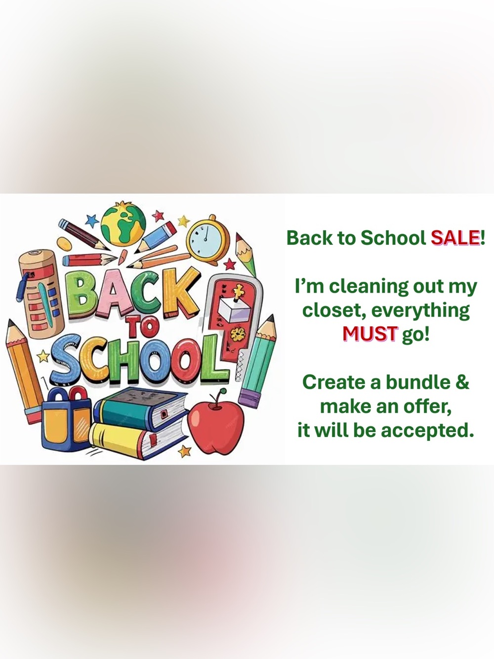 ✂️Back to School, Shop til You Drop!✂️